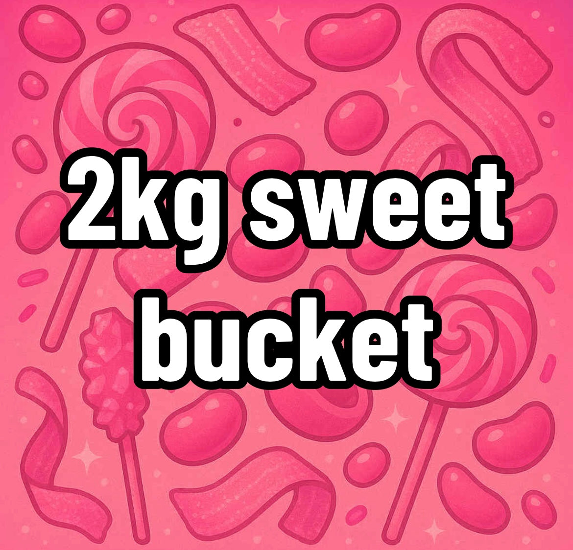 2kg random pick n mix bucket